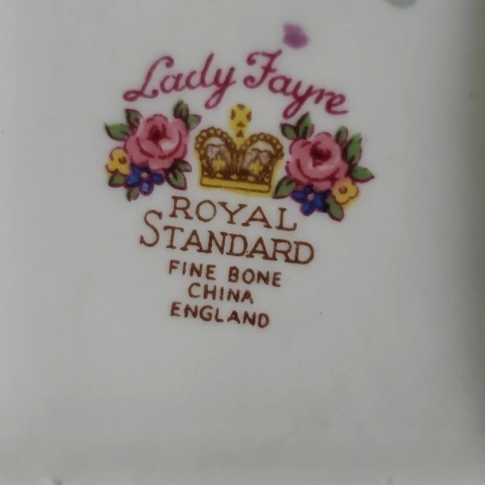 Royal Standard Lady Fayre Bone China Candy Dish